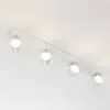 Philips Plafonnier LED avec 4 spots Star blanc, warmglow