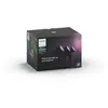 Kit de 3 Spots extérieur Philips Hue Lily Anthracite 8W