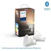 PHILIPS HUE Pack de 2 ampoules White Ambiance - 5,5 W - GU10 - Bluetooth