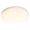 Ledkia Plafonnier LED Moire II 17W Blanc chaud 2700K
