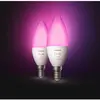 Philips Hue White and Color Ambiance Pack 2x bombillas LED 5.3W E14 RGBW