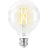 WIZ G95 Whites Ampoule Connectée Wi-Fi Blanc Chaud/Froid E27