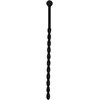 Sinner Gear Geribbelde Dilatateur en silicone - Zwart