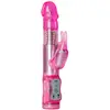 EasyToys - Vibro rabbit avec billes rotatives - Rose
