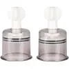 EasyToys Ventouses de clitoris et tétons, Taille L, 2 pièces