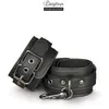 EasyToys - Menottes en similicuir - Noir