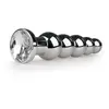 EasyToys - Plug anal métallique - Diamant