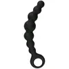 EasyToys - Plug anal à perles - Noir