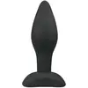 EasyToys Plug anal noir en silicone - Small