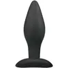 EasyToys Plug anal noir en silicone - Medium