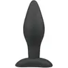 EasyToys Plug anal noir en silicone - Large