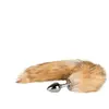 EasyToys Plug Anal Argent Queue de Renard