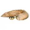 EasyToys Plug Anal Queue de Renard Gold Edition n°1