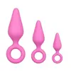 EasyToys Plugs anaux avec anneau de retrait - Coffret