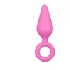 EasyToys - Plug anal rose avec anneau - Small