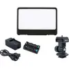 Falcon Eyes Kit Panneau LED Soft avec variateur DV-80SL-K2 + batterie