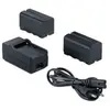Falcon Eyes Kit 2x Batteries Np-f750 + Chargeur Sp-chg Pour Dvr-240d