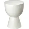 Tabouret blanc laqué Tip Tap - Pols Potten
