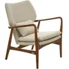 Pols Potten - Fauteuil rembourré Fauteuil bois - Bois naturel - Mousse...