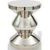 Pols Potten - Tabouret Zig Zag - Argent - Métal