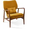 Pols Potten - Fauteuil rembourré Peggy - Jaune - Frêne