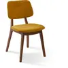 Pols Potten - Chaise rembourrée Happy Days - Jaune - Frêne