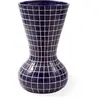 Vase en céramique bleu 36x62cm Hamam - Pols Potten