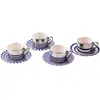 Pols Potten - Tasse à espresso Aunty - Bleu - Porcelaine