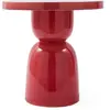 Table d'appoint en céramique rose 40x40cm Pawn - Pols Potten
