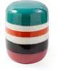 Table d'appoint en céramique 34x46,5cm Striped Pill - Pols Potten