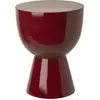 Tabouret bordeaux laqué Tip Tap - Pols Potten