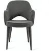 Chaise en tissu gris Cosy - Pols Potten