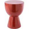 Tabouret corail laqué Tip Tap - Pols Potten