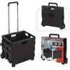 Carro Plegable Multiusos H&S Collection Chariot Aluminium avec caisse pliante PP 424154