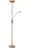 HighLight Lampadaire à éclairage indirect LED variable Lunaria avec lampe de lecture LED