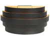 HighLight Applique murale Scudo, noir, largeur 25 cm, aluminium, G9