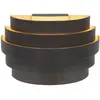 HighLight Applique murale Scudo, noir, largeur 20 cm, aluminium, G9