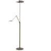 HighLight Lampe sur pied LED New Sapporo, bronze, 183 cm, métal Variat...