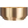 HighLight Applique murale Elena, laiton, largeur 30 cm, aluminium, E14