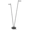 HighLight Lampe sur pied LED rechargeable Round Move, à 2 lampes. noir...