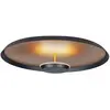 HighLight Plafonnier LED Oro, Ø 45 cm, noir/or, métal à intensité variable