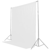 Caruba tissu de fond 3x6m Blanc