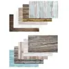 Caruba Pack de 10 Fonds photo effet Bois (5x2 Flat Lays)