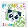 PIXELHOBBY PIXEL Kit créatif porte-clés 4 x 3 cm - Panda