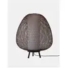 Ay Illuminate Lampadaire Twiggy Egg bambou marron ø60cm