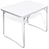 vidaXL Table pliable de camping avec cadre métallique 80x60 cm