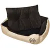 vidaXL Lit chaud pour chiens avec coussin rembourré Taille XL