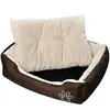 vidaXL Lit chaud pour chiens avec coussin rembourrée L