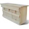 vidaXL Nichoir pour moineau 44 x 15,5 x 21,5 cm