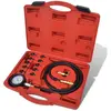 vidaXL Kit à outils de test de pression de l'huile et du moteur